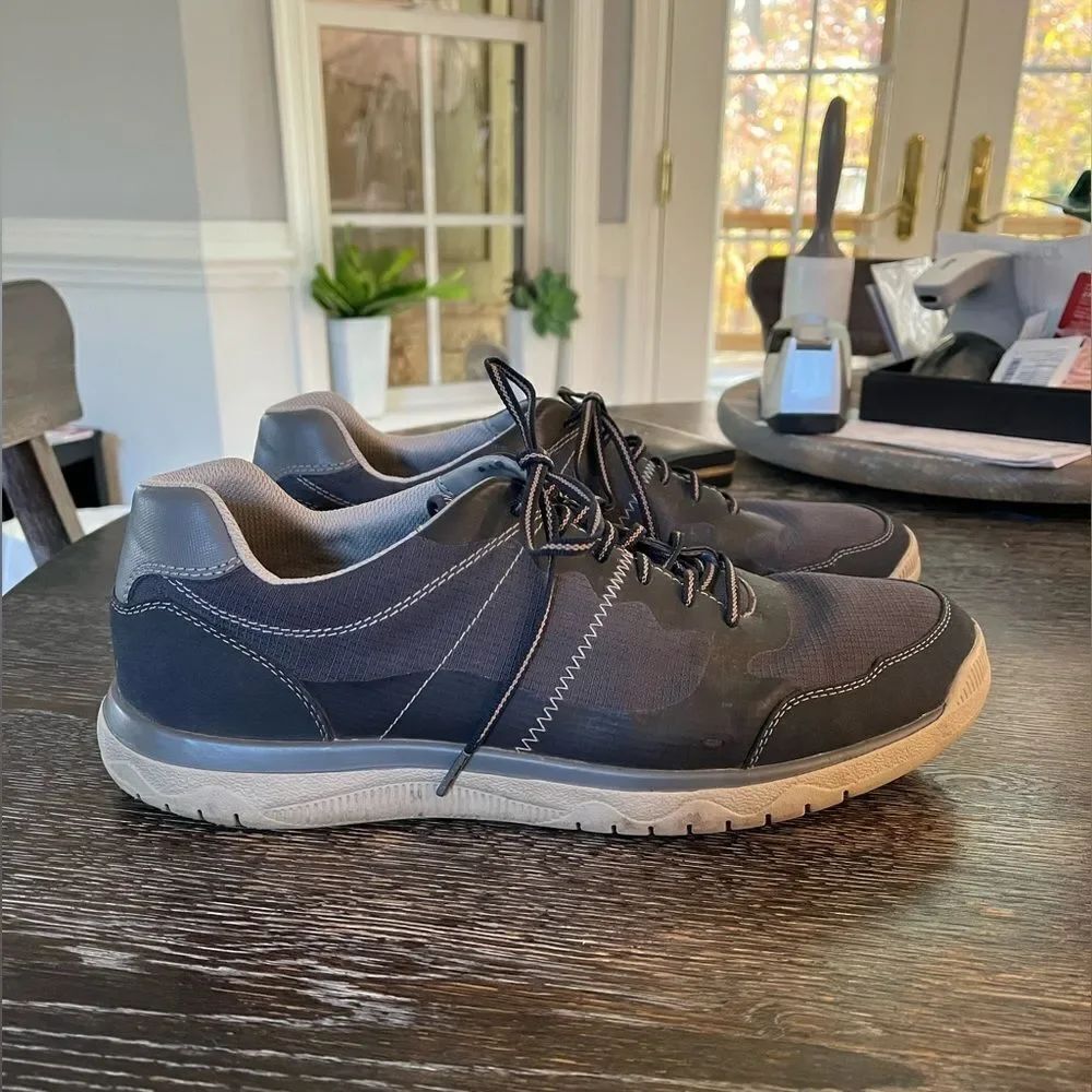 Clarks Cloudsteppers Tetrasoft Gray Mens Sneakers sz 13